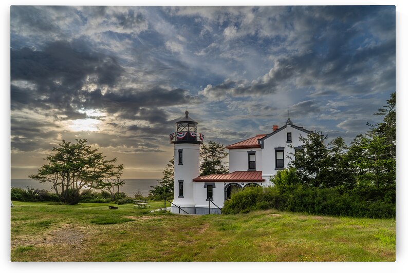  Admiralty Head Lighthouse Memorial Day 2024 by Gary Skiff Photography