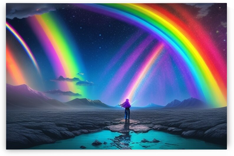 Discovering Rainbow Wisdom by matea Designs