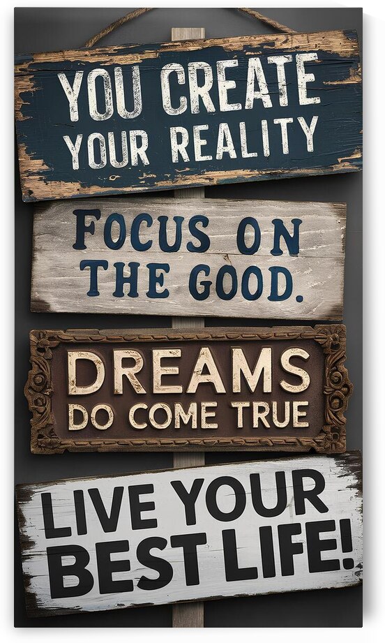 a captivating photo featuring four weathered wood by matea Designs