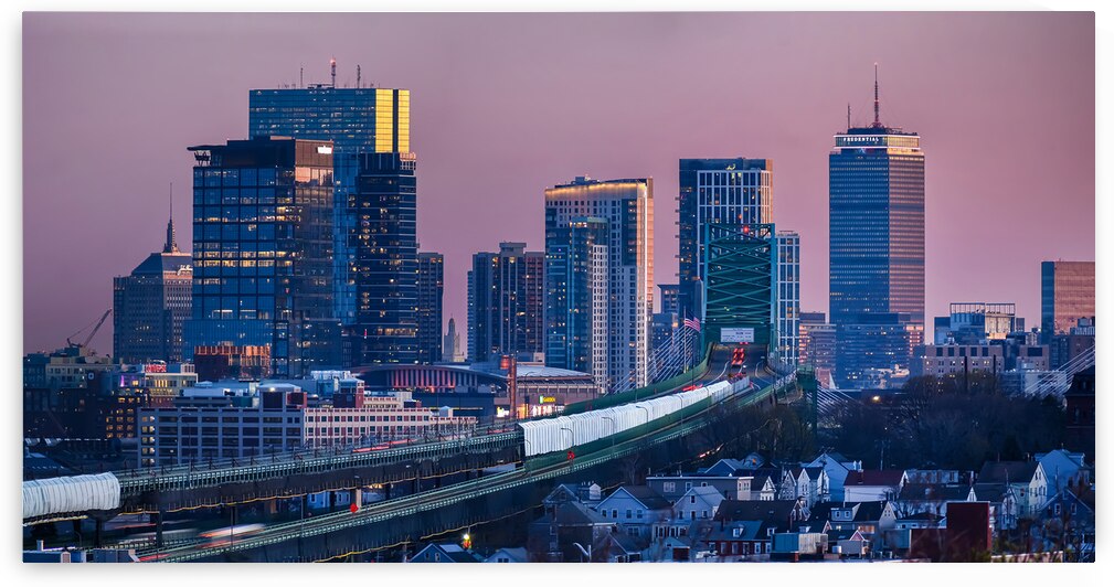 Back Bay Sunset by dbg photo