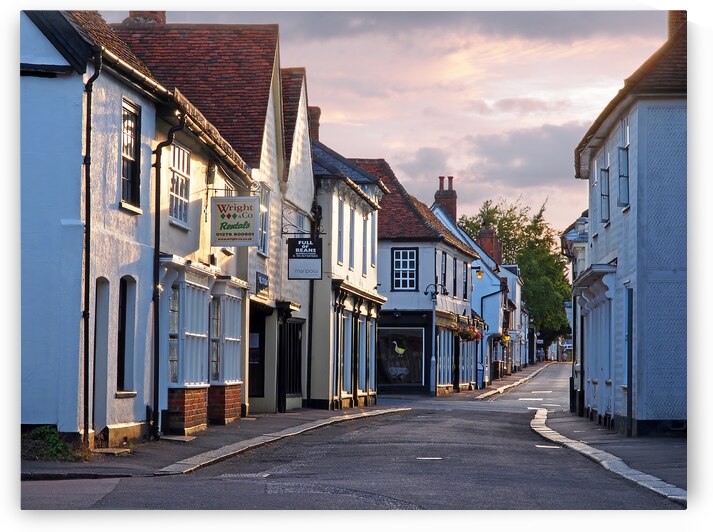 Church Street Sawbridgeworth by Gill Billington