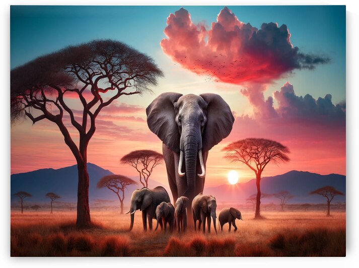 Elephants - The Mighty Giants by EYE AM STUDIOS