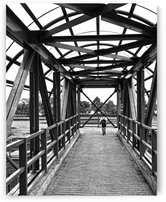 Crossing the Bridge by Riley Fine Art Photography