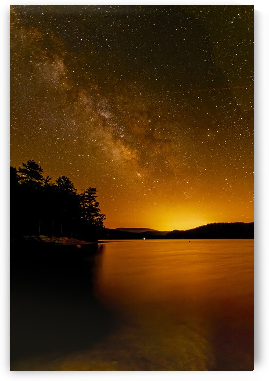 Bolar Mountain Sunset Milky Way 1 by Norma Brandsberg Photography