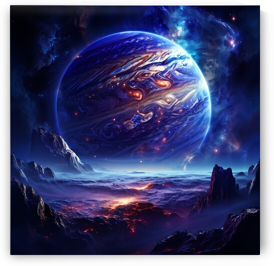 Emperor of the Storm Cosmic Jupiter  by Abdu innovations