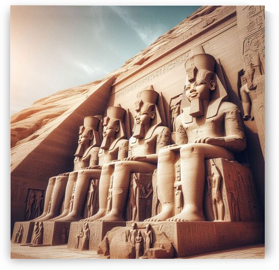 Temple of Abu Simbel by dratef