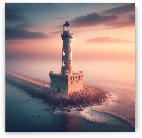 Alexandria Lighthouse at Dawn by dratef