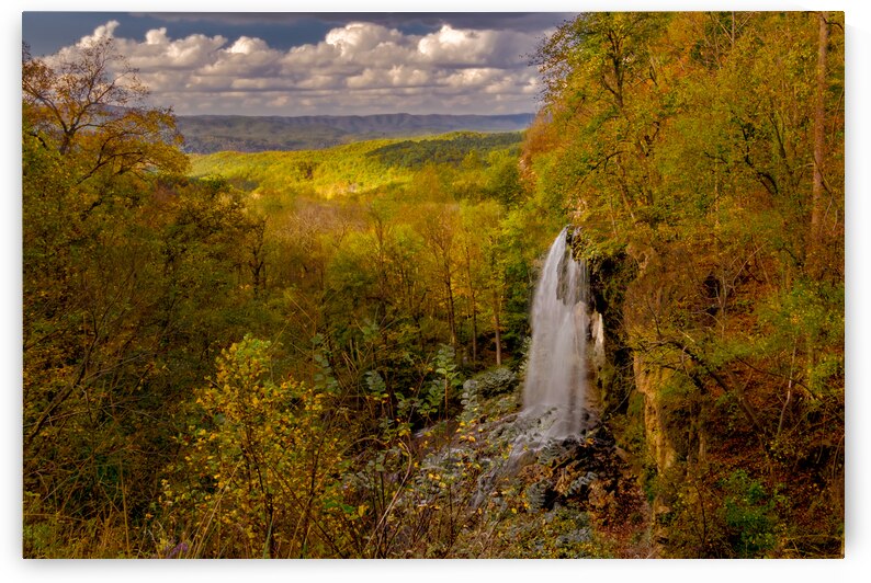 Jeffersons Falling Springs Waterfall by Norma Brandsberg Photography