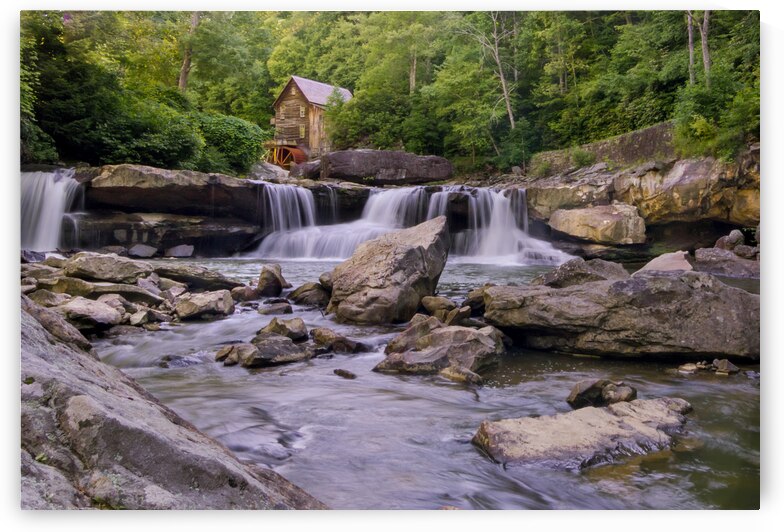 Downstream from the Mill by Norma Brandsberg Photography