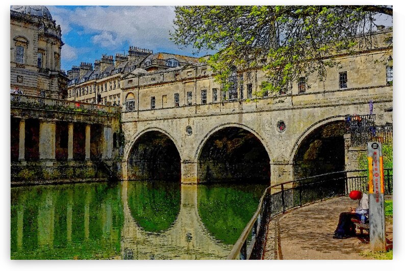 Poultney Bridge Bath. by Steve Painter