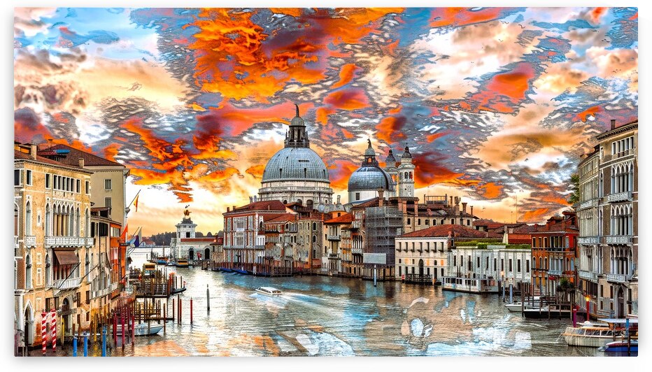 Capital Cities - Sunset In Venice by SykArt Designs