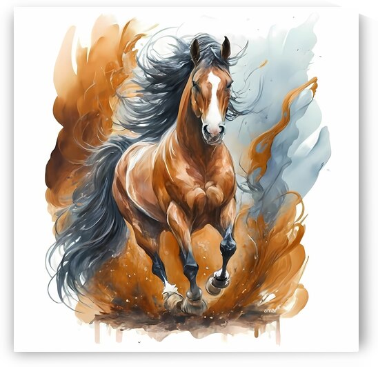 Majestic Gallop by Amar