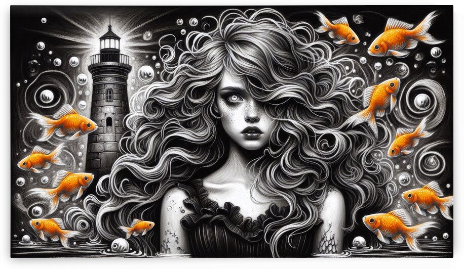 Silent Sentinel: The Lighthouse Keeper by Anne Laure GOUPIL