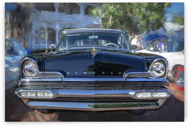 1956 Black Lincoln Continental MK II X 1 by Rich Franco