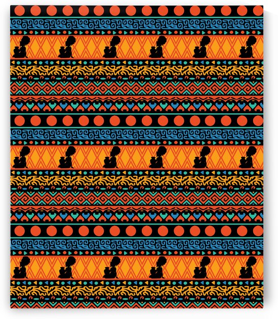 At the Sunset Portrait – Premium African Wallpaper by Doni Soro