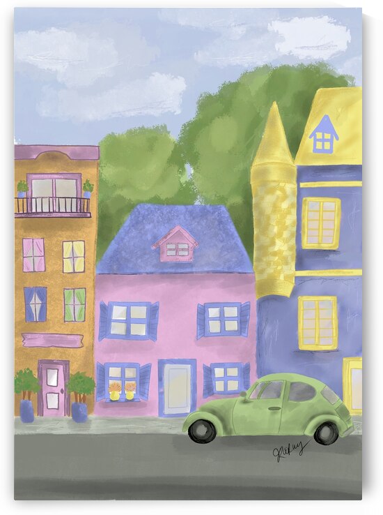 Coccinelle verte  by KaRay Illustrations