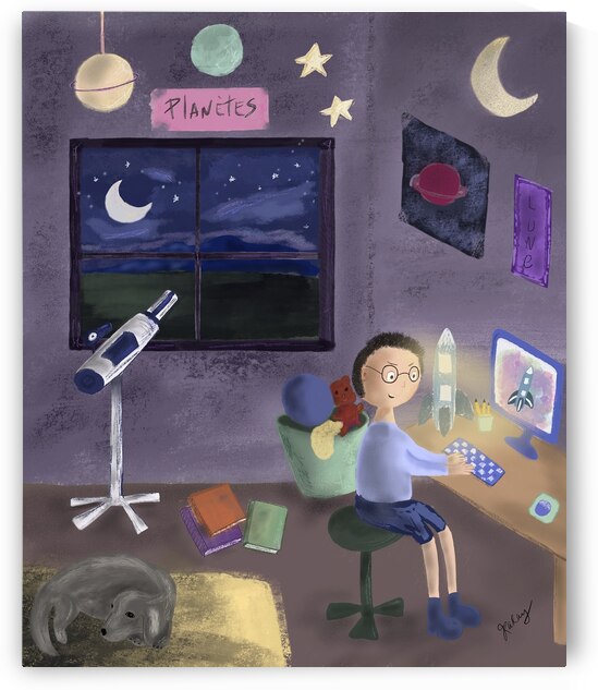 La fusee  by KaRay Illustrations