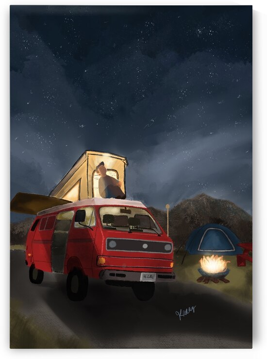 Sous les etoiles by KaRay Illustrations