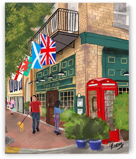 Une journee en ville  by KaRay Illustrations