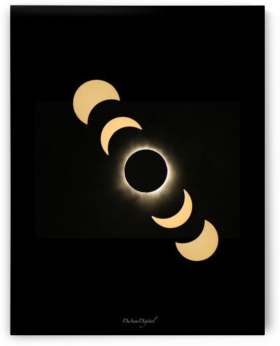 2024 Hamilton Solar Eclipse  by DuSamDigital