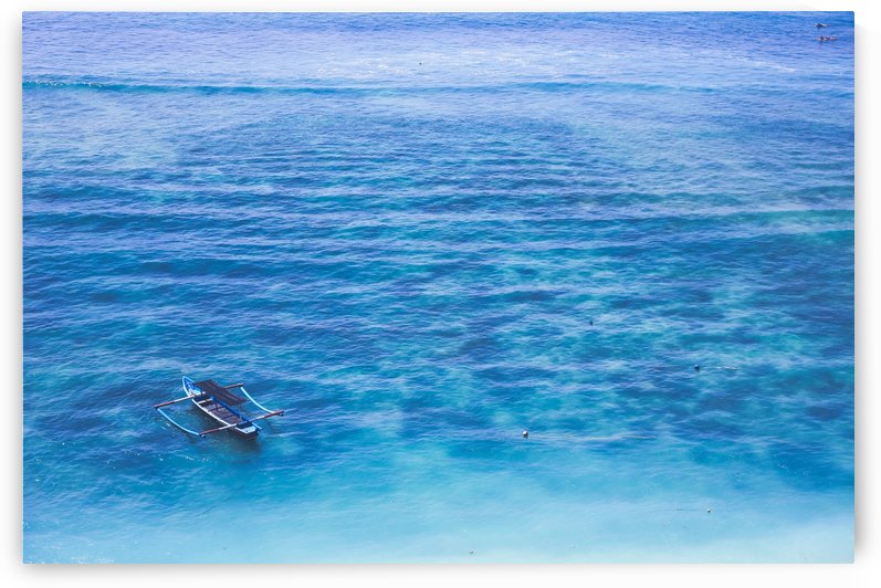 Calm crystal blue sea Bali by Emmi Torikka