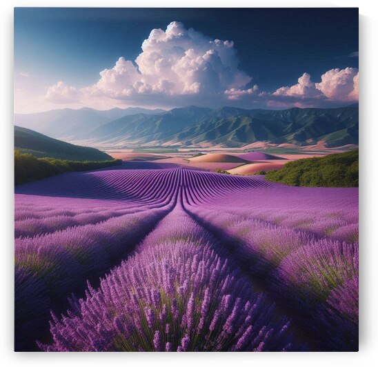 Blooming Lavender Fields by dratef