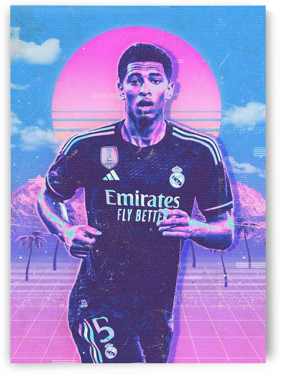 Retro Jude Bellingham Poster by RabbitSagitarius