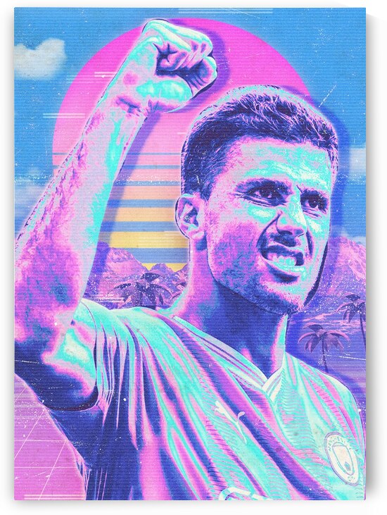 Rodri Retro Poster by RabbitSagitarius