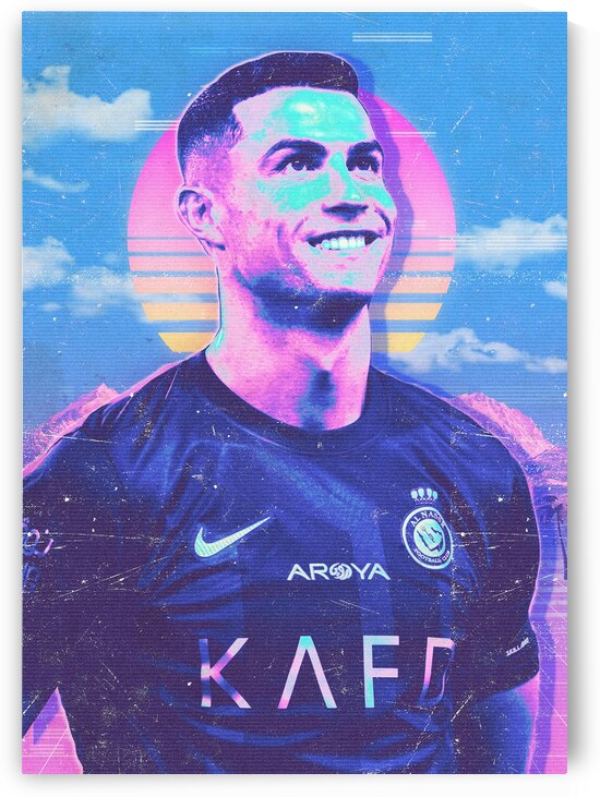 Ronaldo Retro Poster by RabbitSagitarius