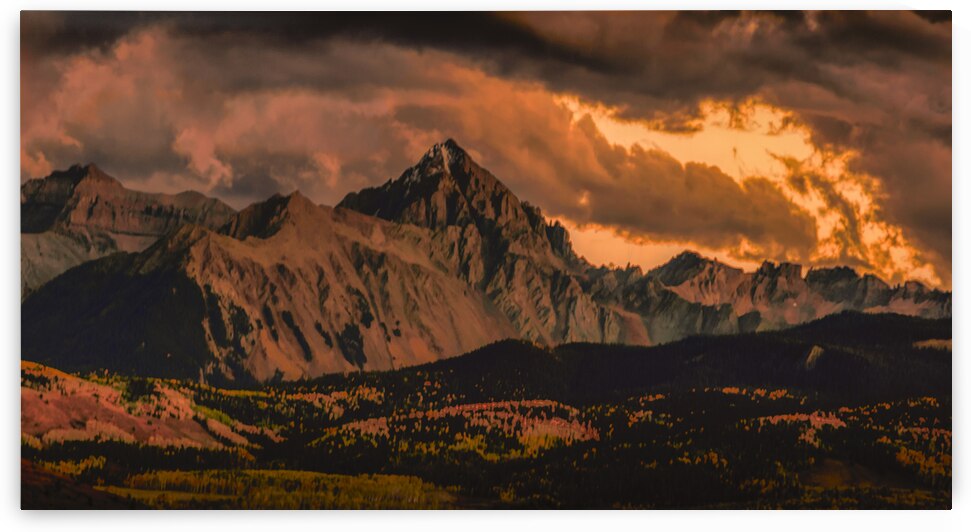 Autumn at Dallas Divide Mount Sneffels by Norma Brandsberg Photography