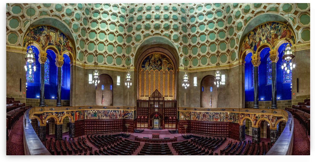 Wilshire Blvrd Temple Los Angeles  by Judaic Gallery