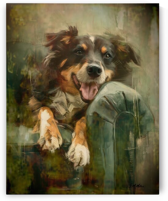 Mans Best Friend by Susanne McMillan Art