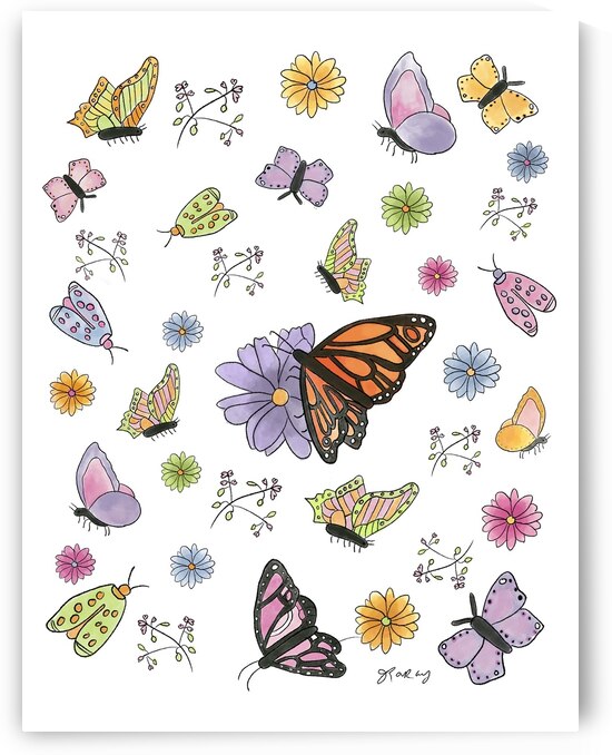 Papillons by KaRay Illustrations