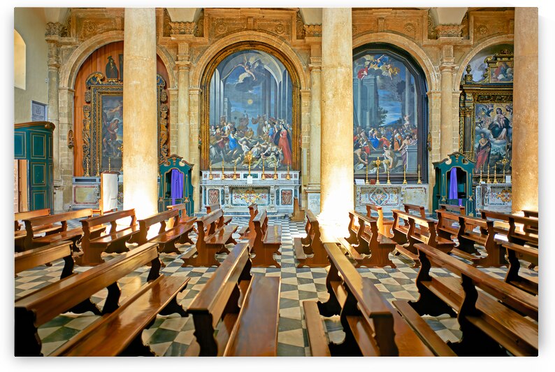Salento. Apulia Puglia Italy. Gallipoli. The cathedral by Marco Brivio