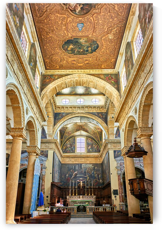 Salento. Apulia Puglia Italy. Gallipoli. The cathedral by Marco Brivio