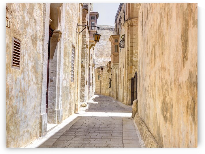 Lanes of Mdina by Assaf Frank