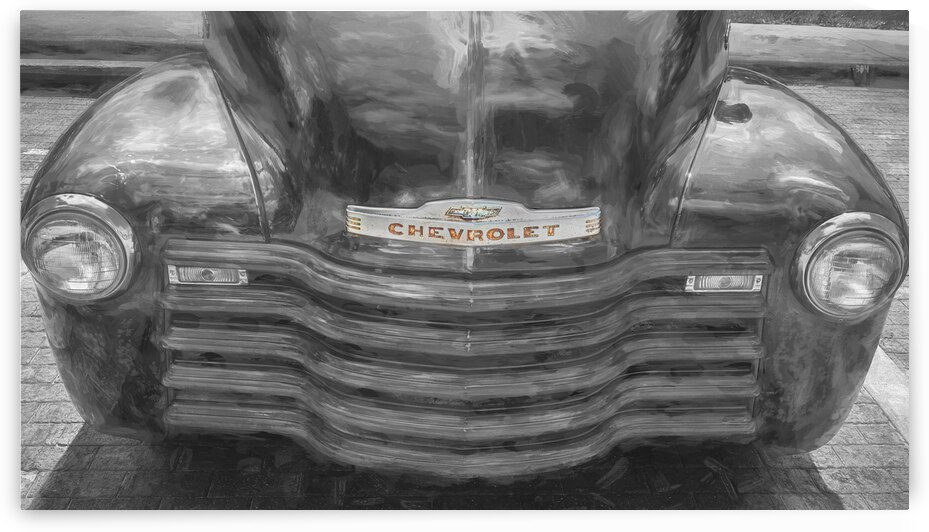 1950 Chevrolet Pick Up Truck Rat Rod 3100 X 10 by Rich Franco