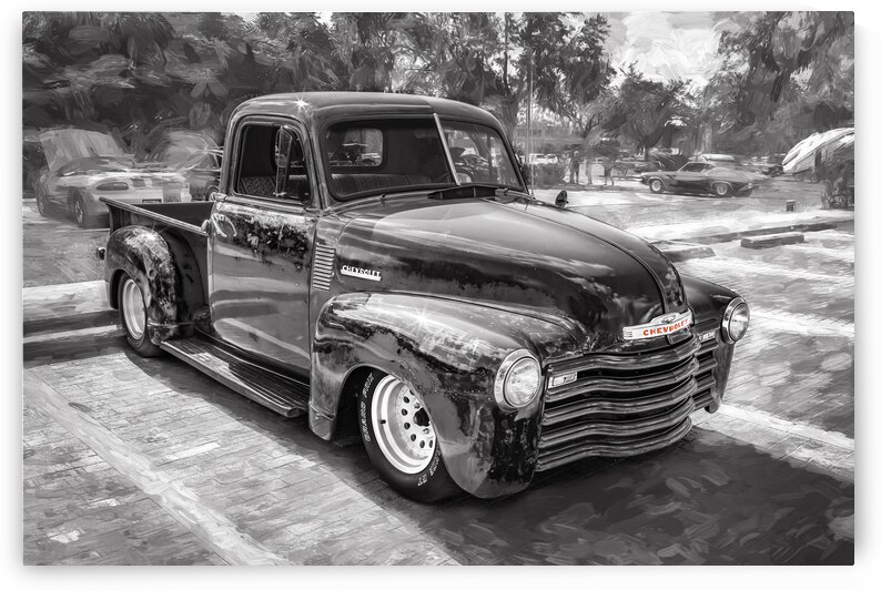 1950 Chevrolet Pick Up Truck Rat Rod 3100 X 13 by Rich Franco