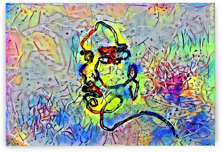 Fragmented Portrait: Inner Chaos by Luciano