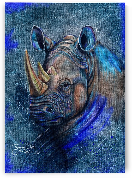 Colour Me Rhino by RobzLipner