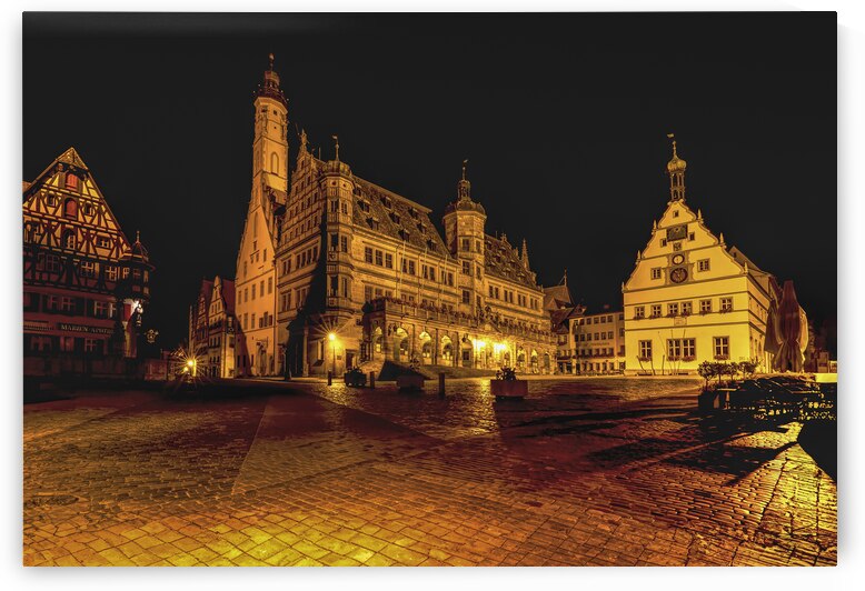 Rothenburg ob der Tauber Square by Norma Brandsberg Photography