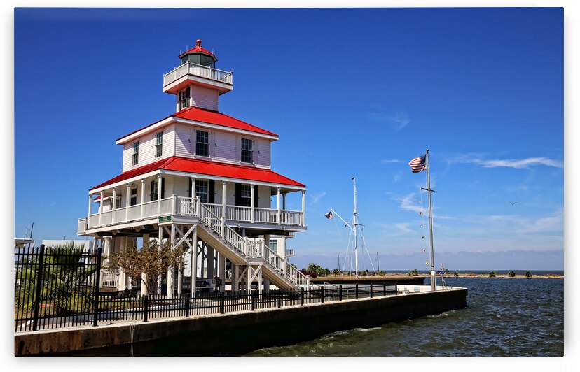 New Canal Lighthouse by Judy Vincent Photography