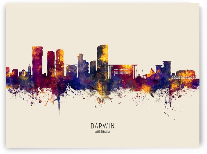 Darwin Australia Skyline by Michael Tompsett