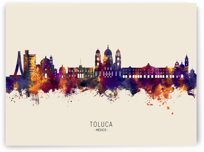 Toluca Skyline Mexico by Michael Tompsett