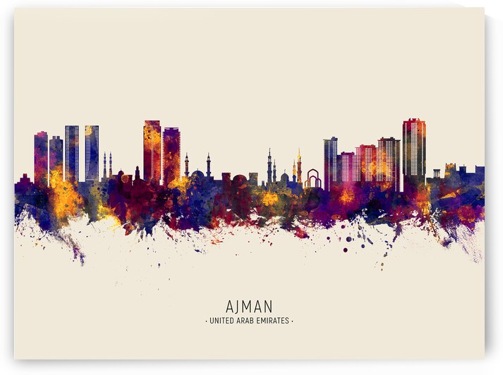 Ajman Skyline by Michael Tompsett