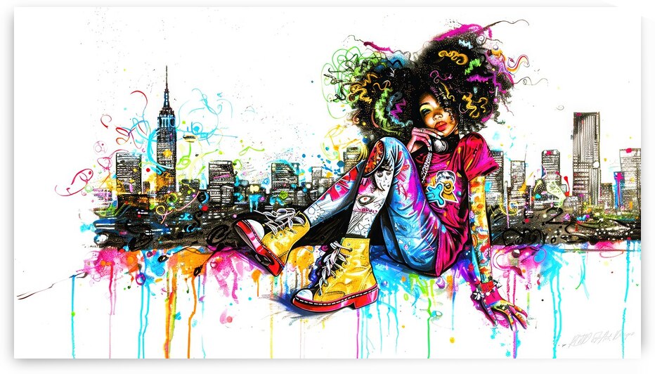 Little Miss Pretty - Urban Fare by SykArt Designs