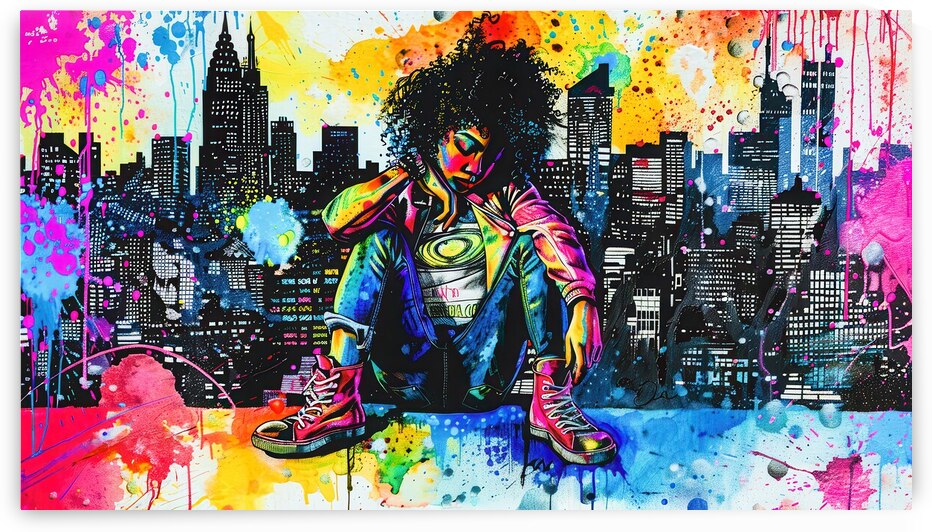 Little Miss Nobody - Urban Heritage by SykArt Designs