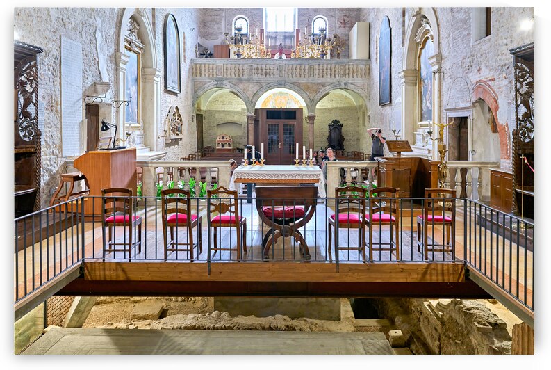 Verona Veneto Italy. Verona Cathedral complex Duomo di Verona. Saint Elena church by Marco Brivio