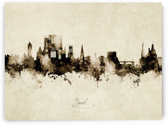 York England Skyline by Michael Tompsett