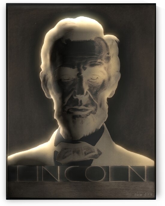 Abraham Lincoln Remix Art by Row One Brand